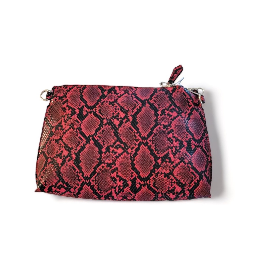 Snakeskin Crossbody Medium Size Purse